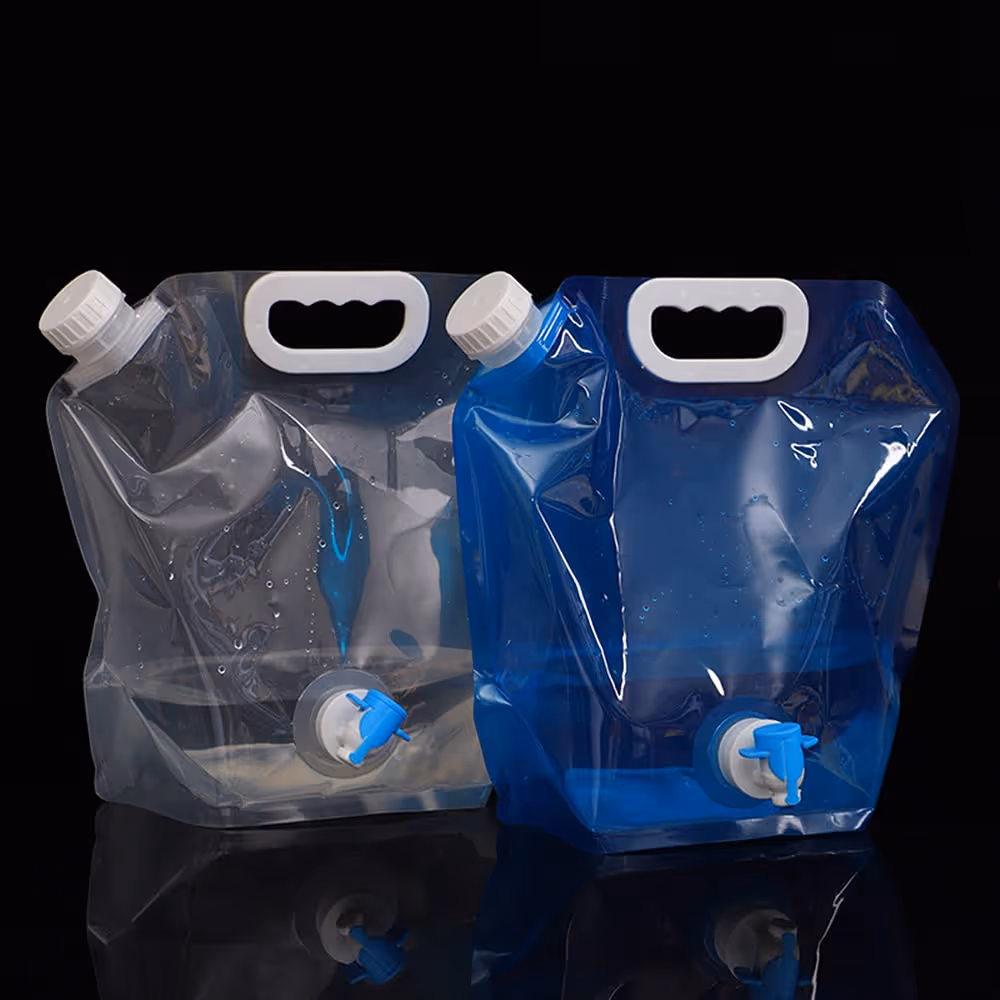 🔥HOT SALE🔥Folded water bag-environmentally friendly, reusable, refillable, foldable water container, convenient, durable